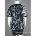 Men's jersey short sleeve t-shirt with tied dyed